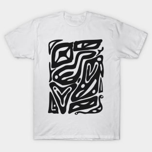 Abstract madness - riddle T-Shirt